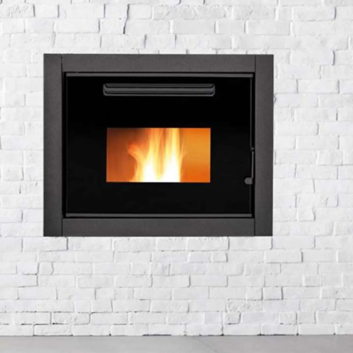 Insertable de Pellet Maxus Hidro 25  Calefacción Eficiente para Radiadores y Suelo Radiante