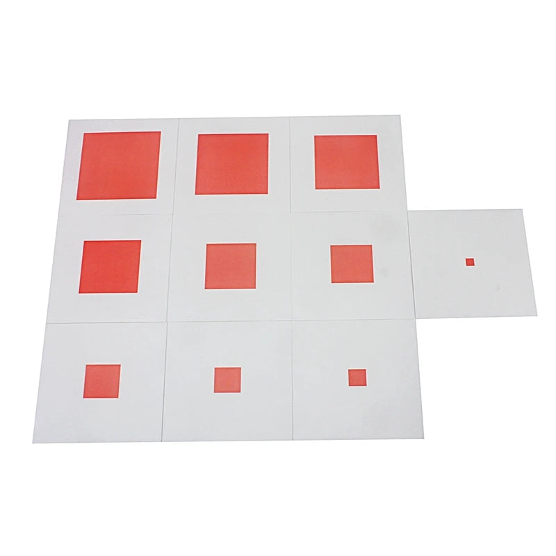 Torre Rosa Montessori MYY - Juego Educativo de Madera para Niños 3-6 Años