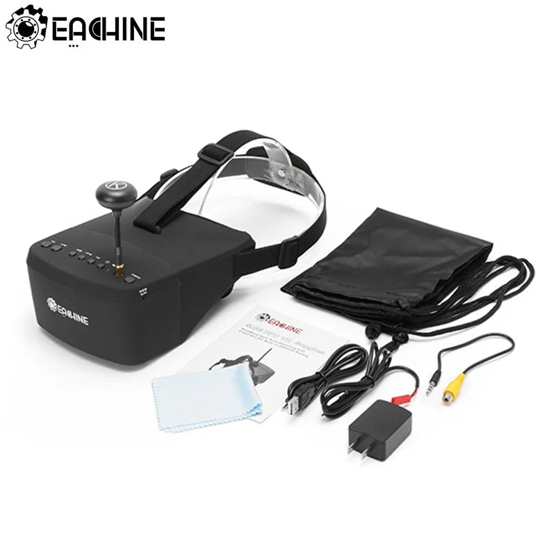 Gafas FPV Eachine EV800  Receptor 40CH y Diseño Ergonómico