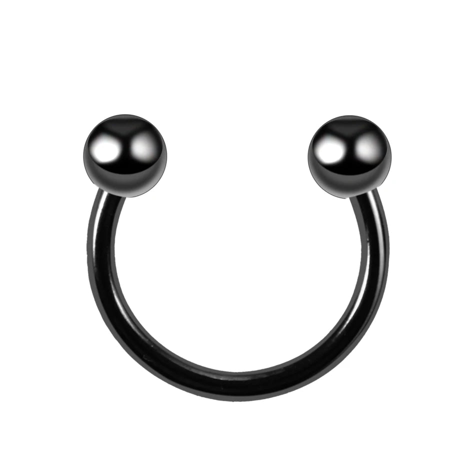 Piercing de Titanio Circular - Joyería Corporal Septum, Tragus y Ceja 16G