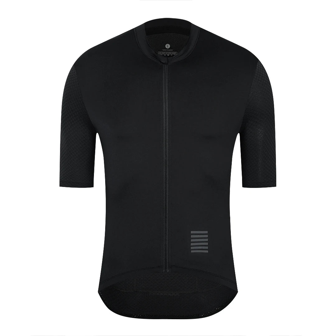 Camiseta Ciclismo Hombre YKYWBIKE  Maillot Profesional con Bolsillos y Reflectantes