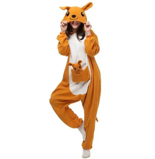 Kigurumi Animal Adultos - Pijama Onesie Invierno Divertido