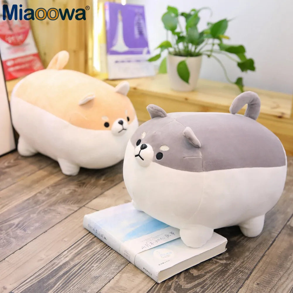 Peluche Shiba Inu 40/50cm  Almohada Suave Kawaii Regalo Original