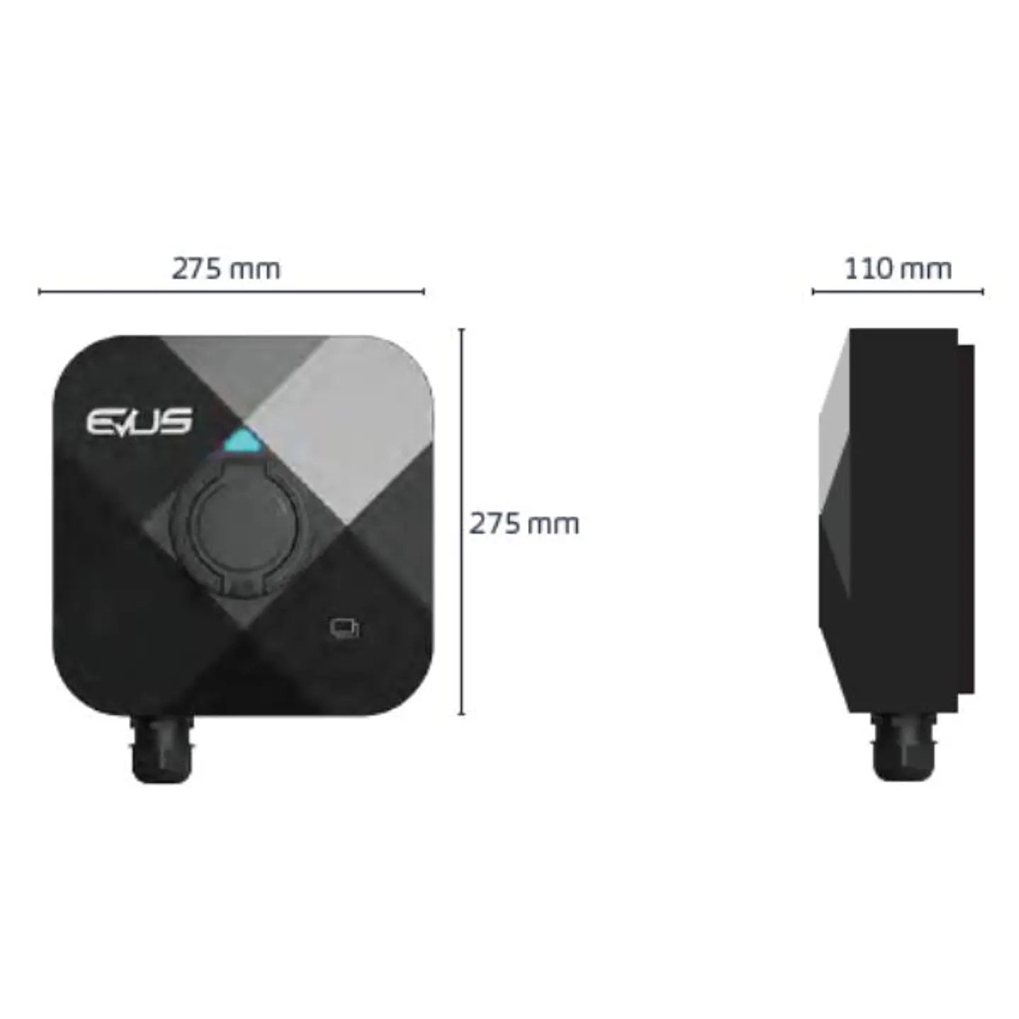 Kubic 220S | Punto de Carga Inteligente para Vehículos Eléctricos en Casa