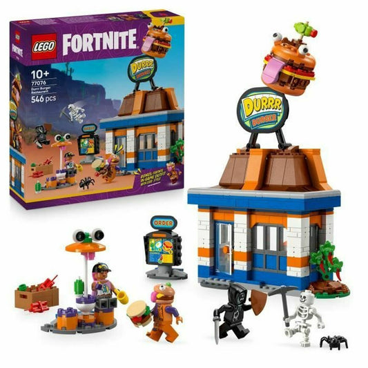 LEGO Fortnite 77076 Restaurante Durrr Burger - 546 Piezas con 4 Minifiguras +10 Años