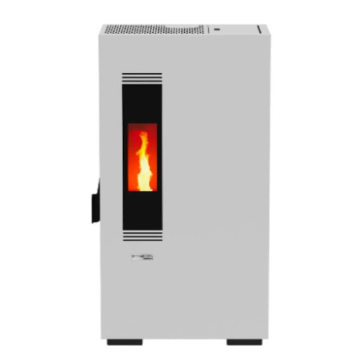 Estufa de Pellet Blanca MUNDOCLIMA BIOTHERM MILA 5kW  Diseño Compacto y Eficiente