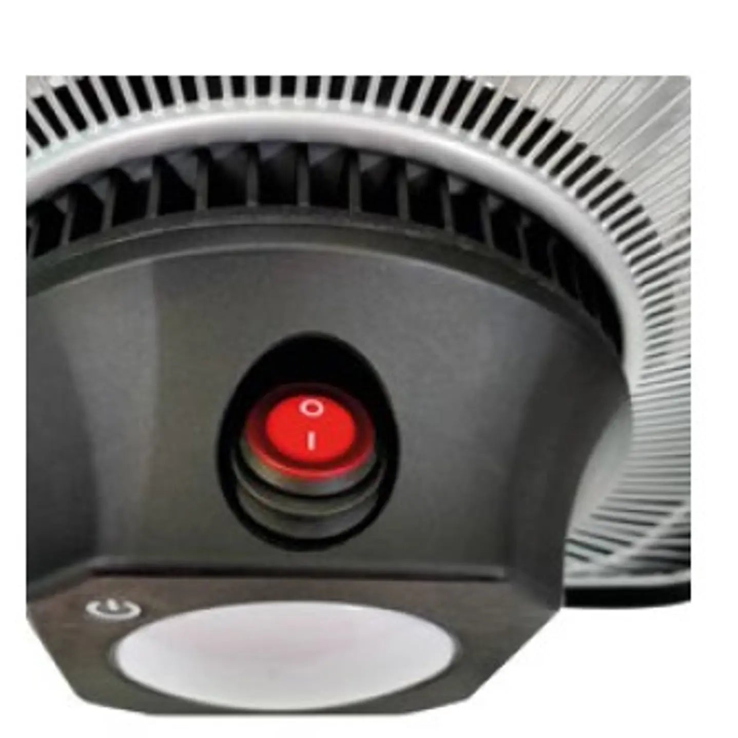 Calefactor Exterior Britec Nápoles | Halógeno Doble 2000W para Patios y Terrazas