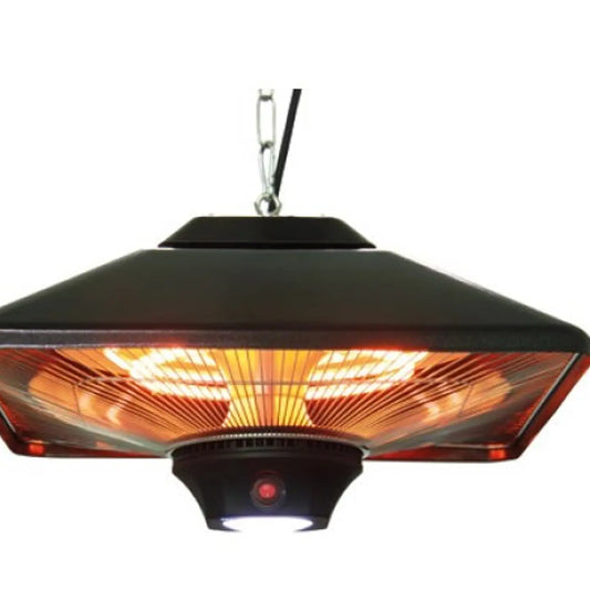 Calefactor Exterior Britec Nápoles | Halógeno Doble 2000W para Patios y Terrazas