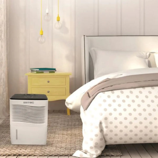 Deshumidificador Britec Petal 12 | Portátil, Silencioso y Eficiente para el Hogar