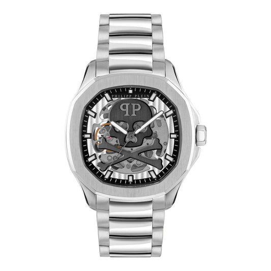 Reloj Hombre Philipp Plein PWRAA0223 Gris 42mm | Automático Acero Inoxidable | High-Conic