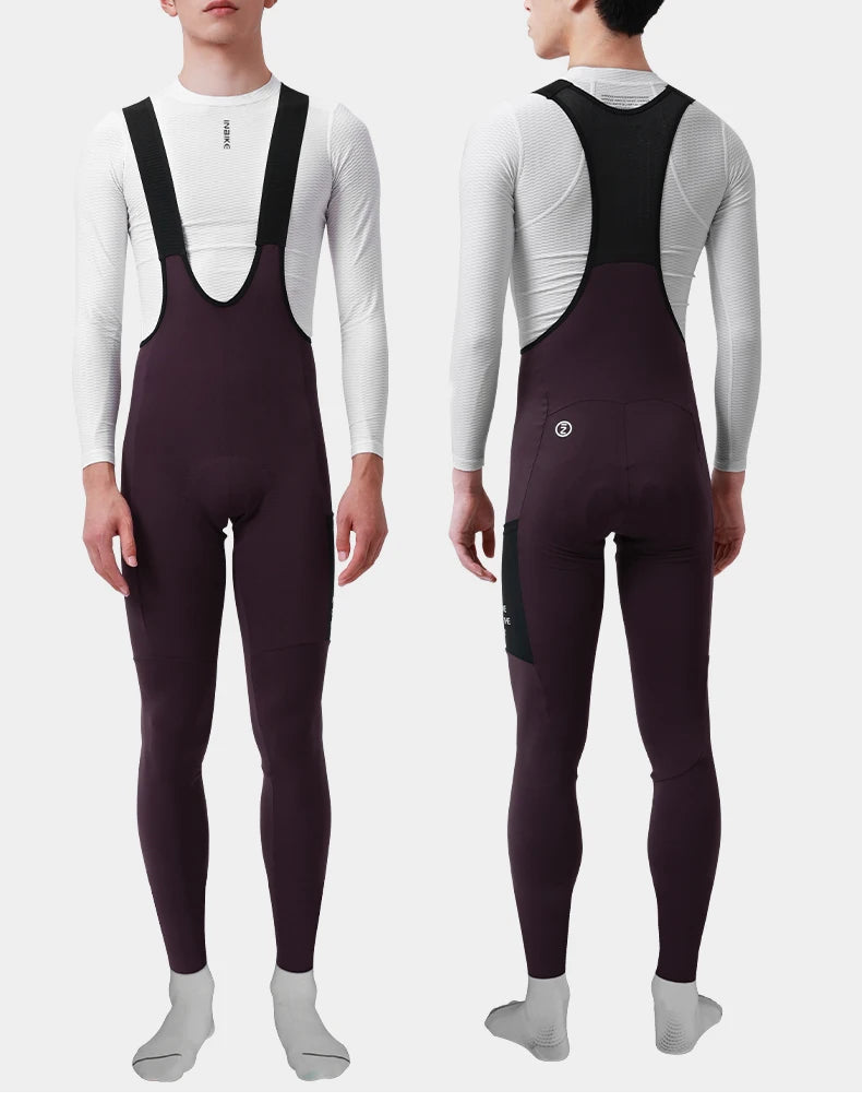 INBIKE Pantalones Ciclismo Invierno - Pechera Térmica con Acolchado 3D