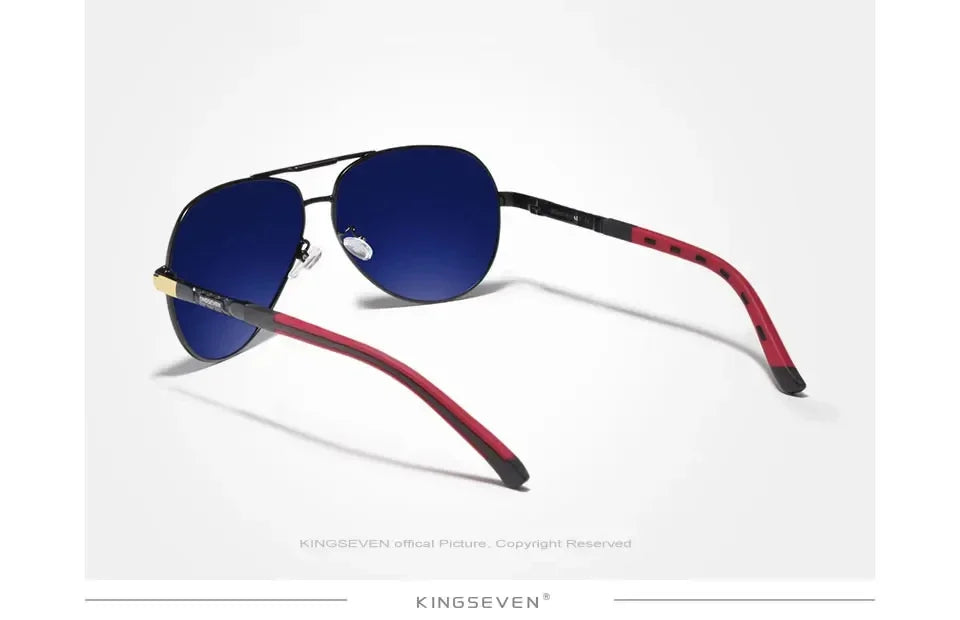KINGSEVEN K725 Gafas de Sol Polarizadas de Aluminio Estilo Piloto