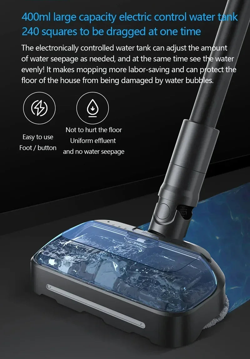 Aspiradora SHUNZAO Z15 Pro - Inalámbrica Seco y Húmedo 210AW