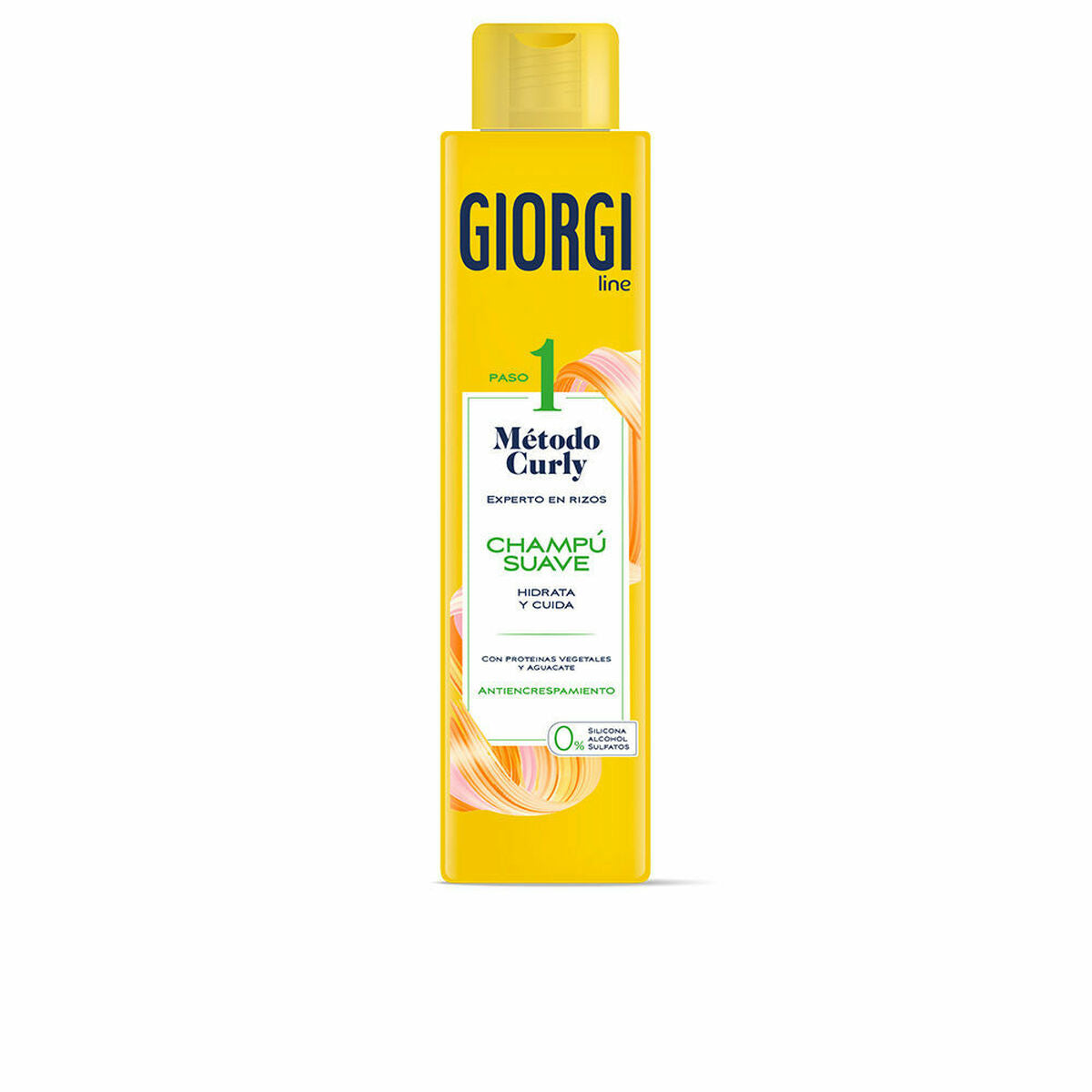 Champú Giorgi Curly 350 ml  Rizos Definidos sin Encrespamiento
