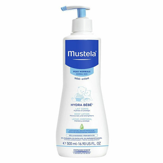 Leche Corporal Mustela Hydra Bebé 500 ml | Hidratación Suave y Duradera