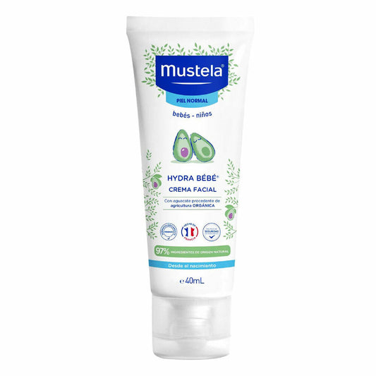 Crema Facial Mustela Hydra Bebé  Hidratación Suave y Segura 40 ml