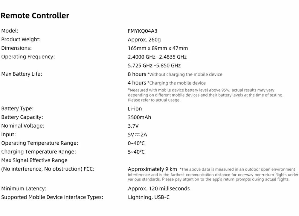 FIMI MINI 3 Drone 4K  Cámara 48MP, 249g, Vuelo 9KM