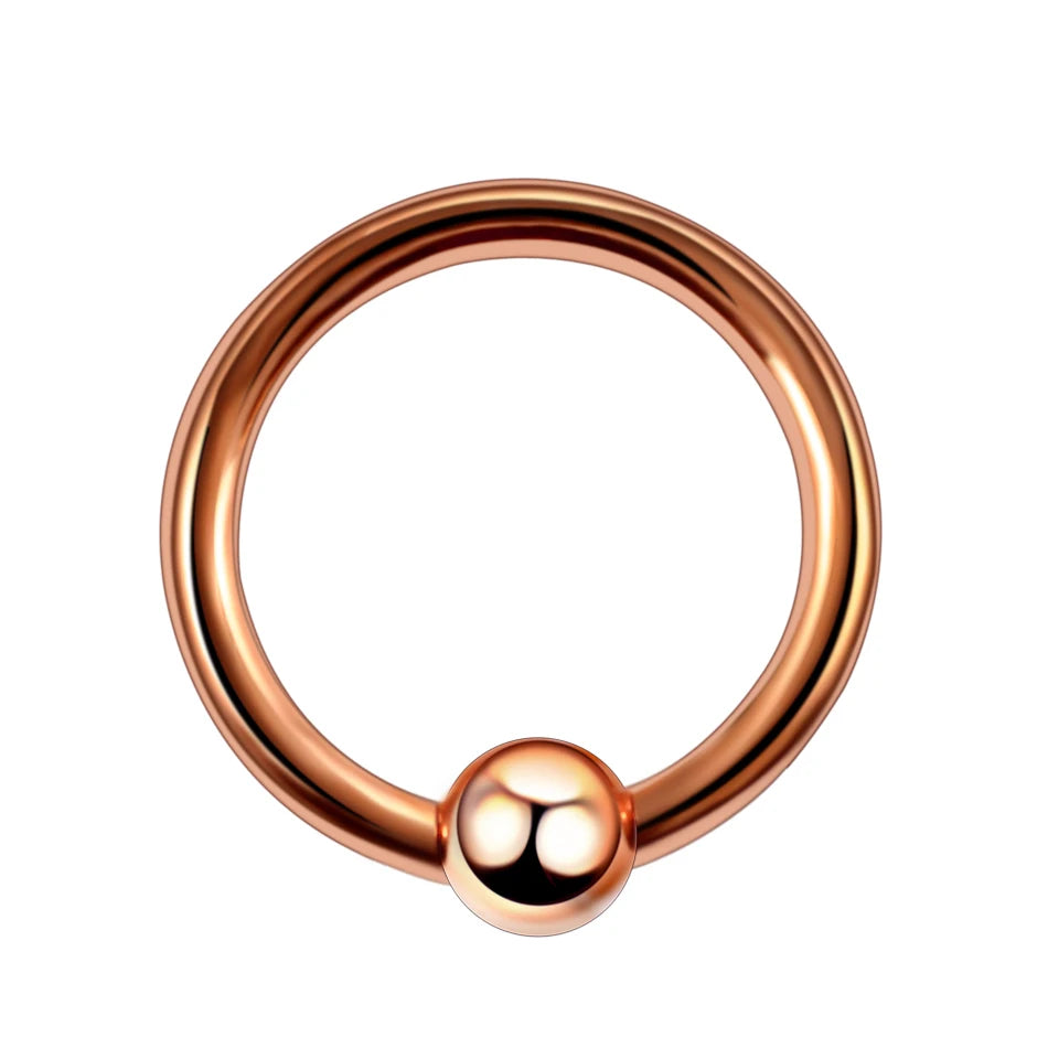 Piercing de Titanio Circular - Joyería Corporal Septum, Tragus y Ceja 16G