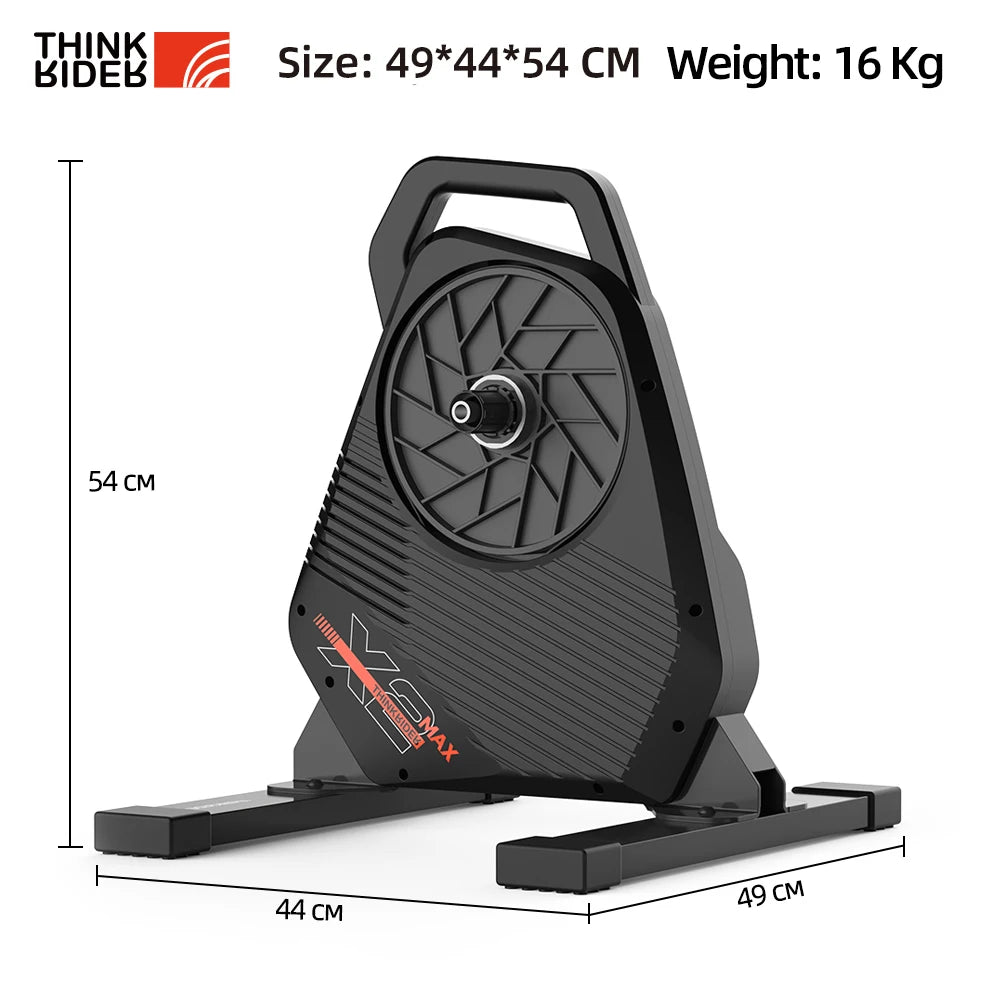 ThinkRider X2Max Smart Bike Trainer - Entrenador Indoor 2000W con Medidor de Potencia