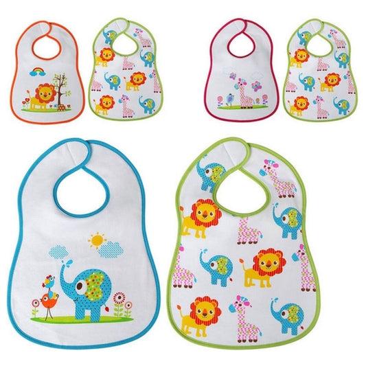 Babero Infantil Pack 2 Uds | Protección Colorida y Fácil de Limpiar