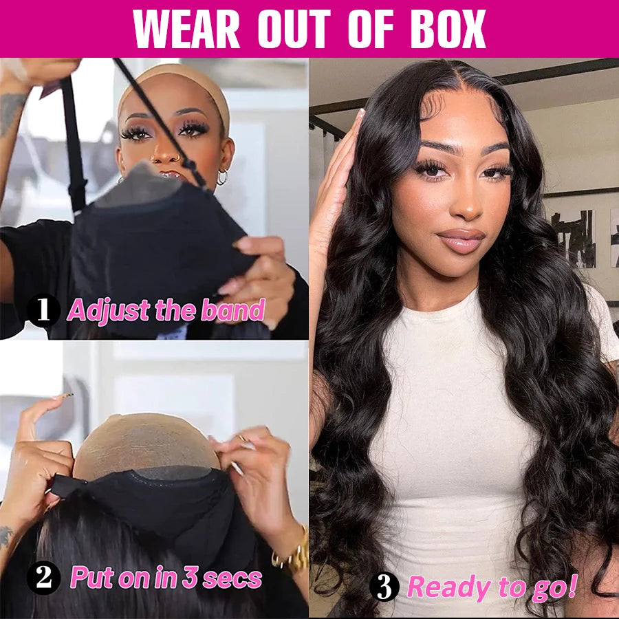 Peluca Cynosure HD 13x4 Encaje Transparente - Cabello Humano Ondulado