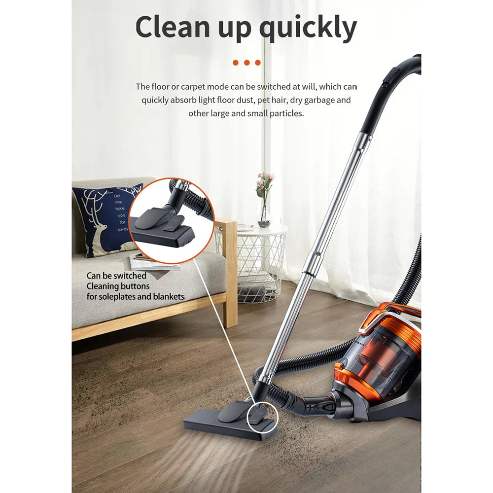 Aspiradora Houselin 3600W - Potente Aspirador Portátil Húmedo y Seco 3,5L