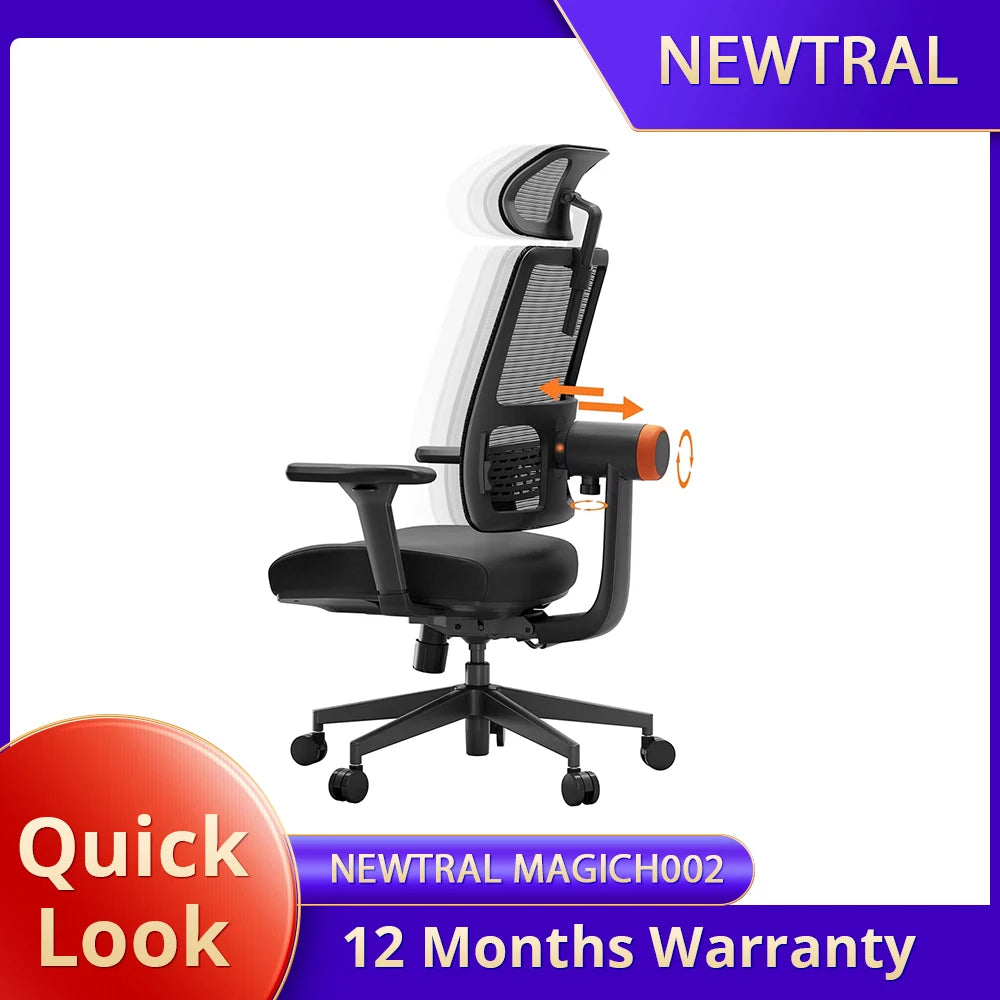 Silla Ergonómica NEWTRAL MAGICH002  Confort Profesional con Soporte Lumbar Adaptativo