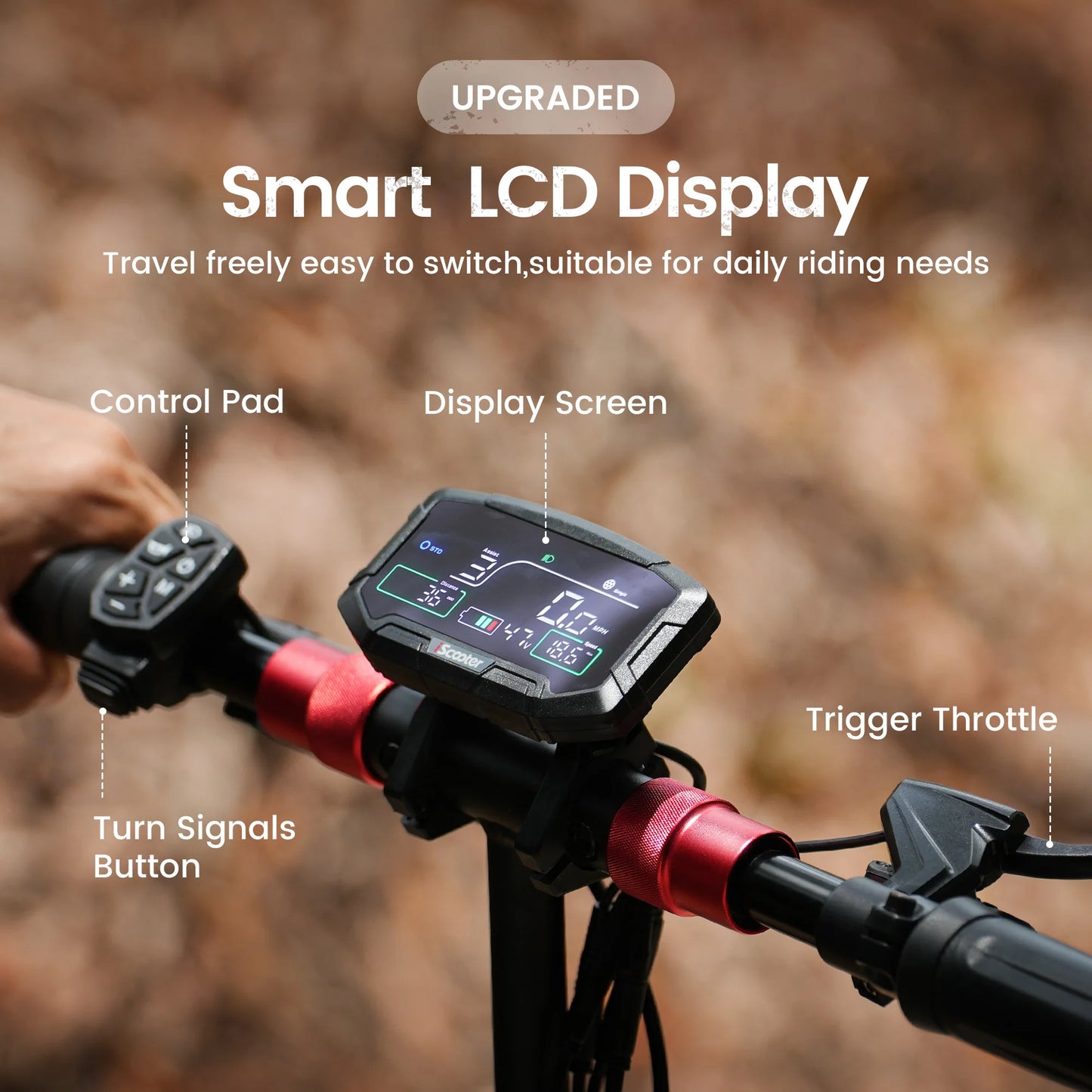 IScooter iX8 Patinete Eléctrico Todoterreno  Doble Motor 2400W