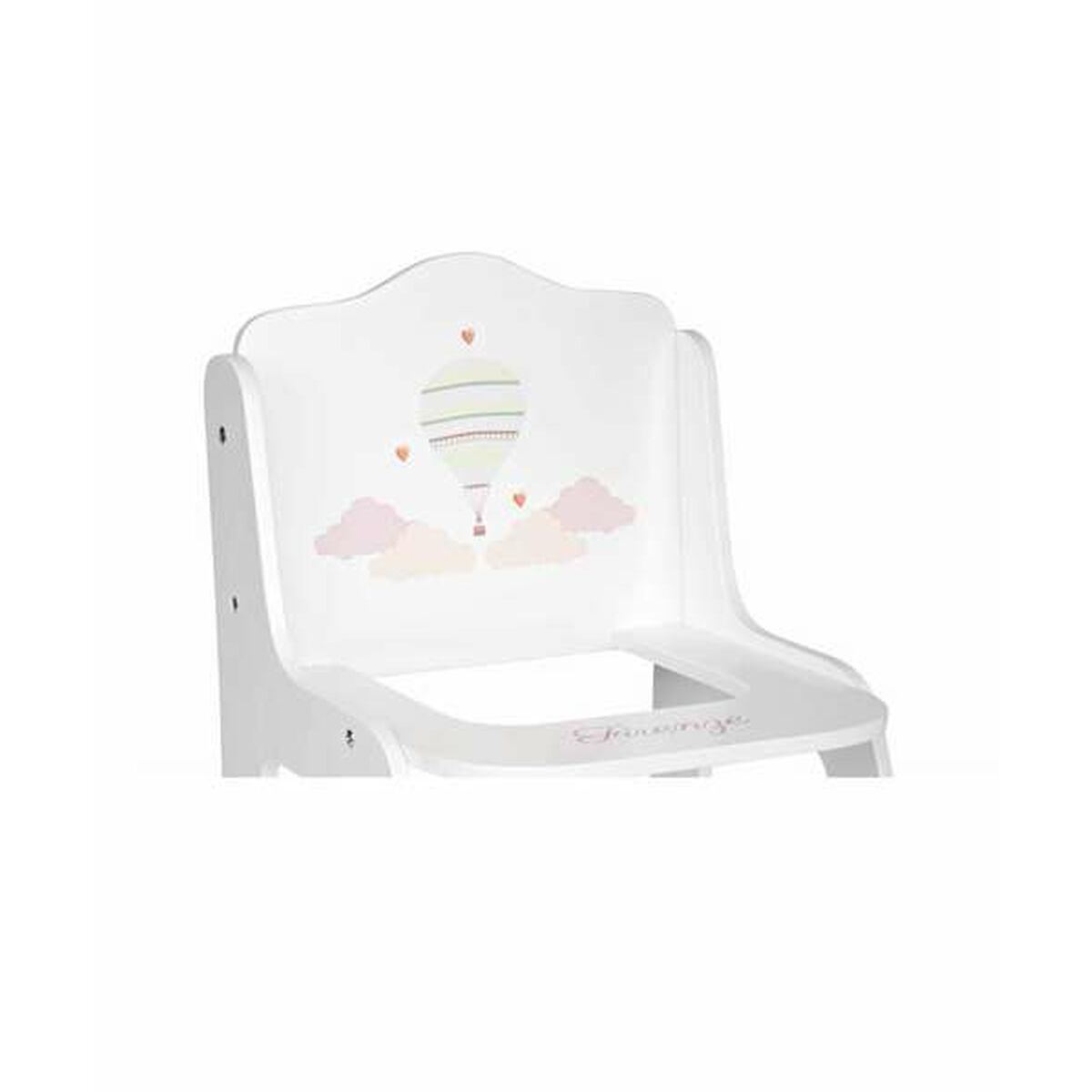 Accesorios Casa de Muñecas Arias - Set Blanco de Madera Seguro y Educativo