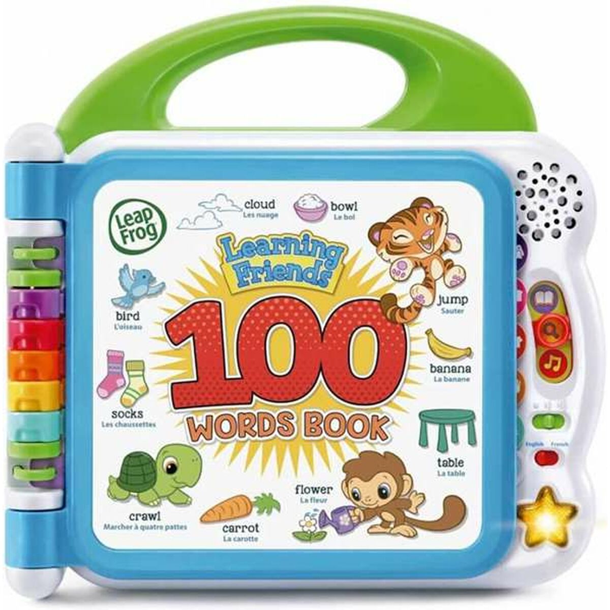 Libro Interactivo VTech 100 Palabras  Bilingüe Español-Inglés Educativo Bebés