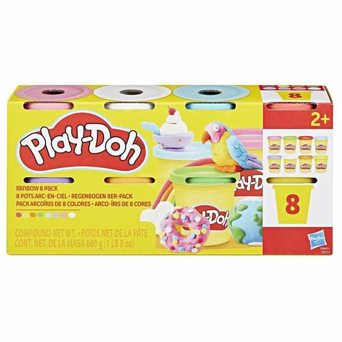 Play-Doh Multicolor con Accesorios  Juego Creativo Infantil