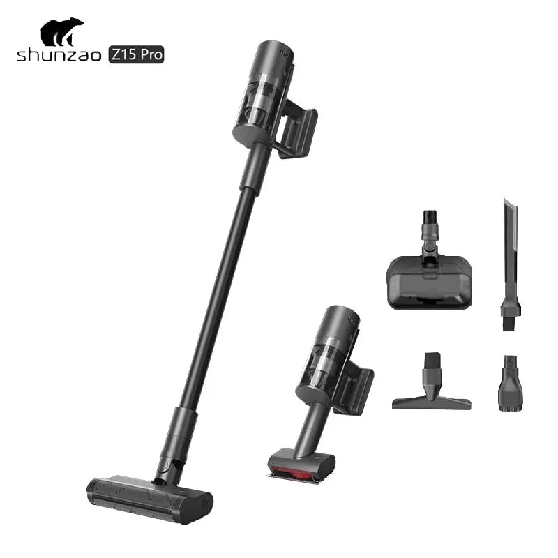 Aspiradora SHUNZAO Z15 Pro - Inalámbrica Seco y Húmedo 210AW