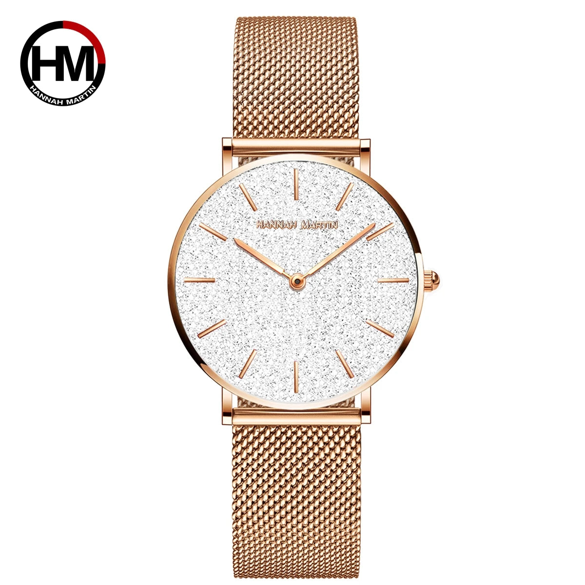 Reloj Mujer Hannah Martin HM-CC36 - 19 Colores Elegantes con Movimiento de Cuarzo