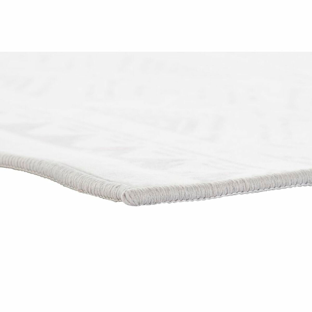 Alfombra DKD Home Decor Gris Ikat - Elegancia Moderna en Poliéster 160x230 cm