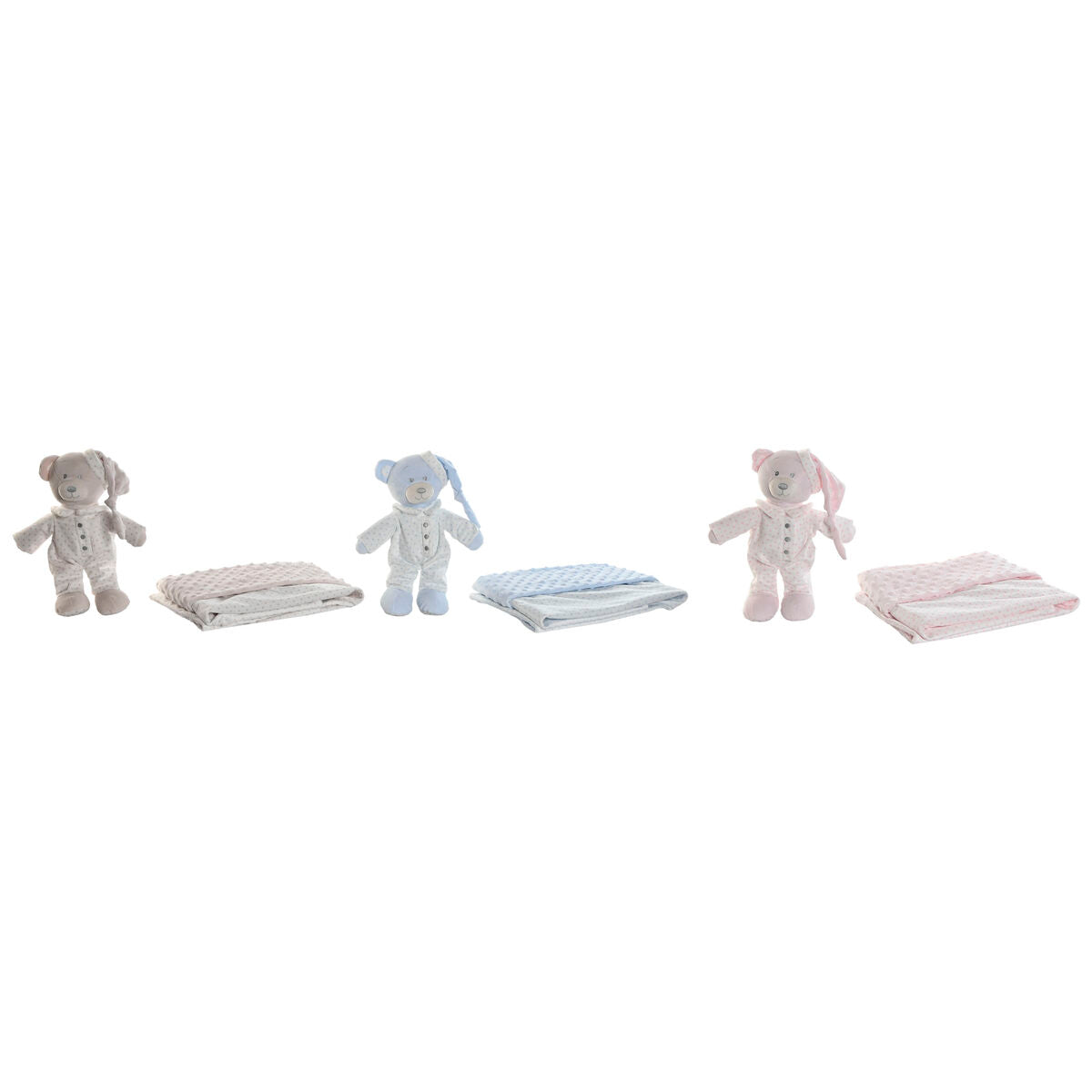 Set Regalo Bebé ESPRIT 3 Piezas | Peluches Suaves y Seguros