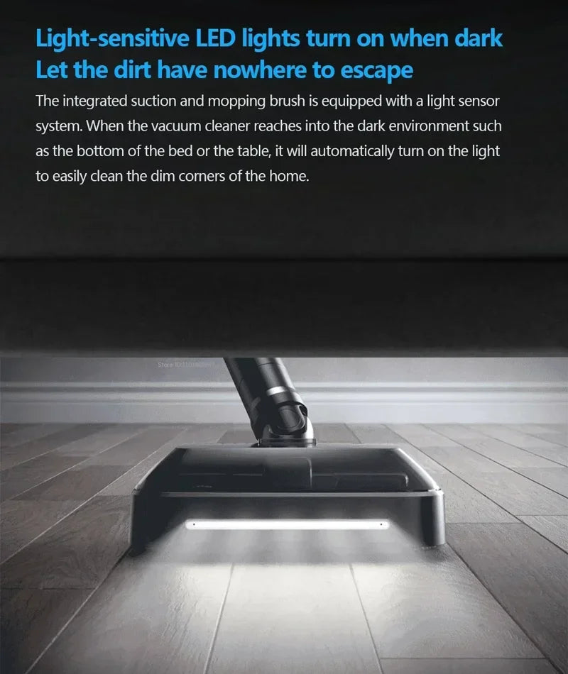 Aspiradora SHUNZAO Z15 Pro - Inalámbrica Seco y Húmedo 210AW