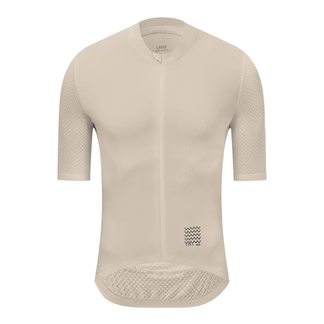 Camiseta Ciclismo Hombre YKYWBIKE  Maillot Profesional con Bolsillos y Reflectantes