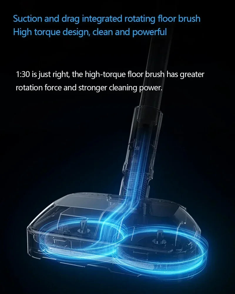 Aspiradora SHUNZAO Z15 Pro - Inalámbrica Seco y Húmedo 210AW