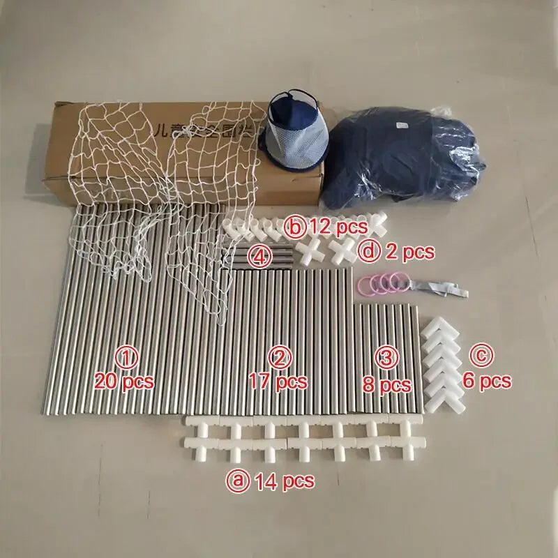 Parque Infantil IMBABY - Valla de Seguridad y Piscina de Pelotas para Bebés