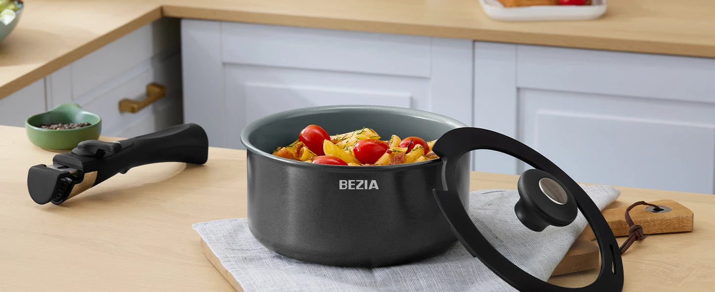 Utensilios Cocina Bezia 13 Piezas  Juego Antiadherente Cerámico para Inducción