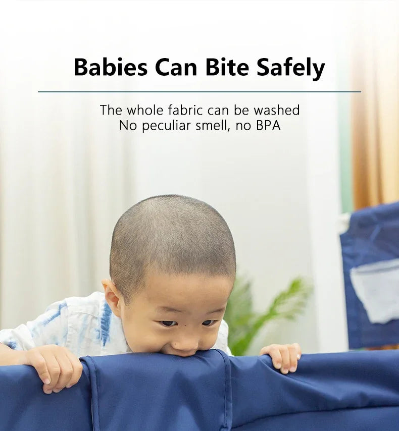 Parque Infantil IMBABY - Valla de Seguridad y Piscina de Pelotas para Bebés