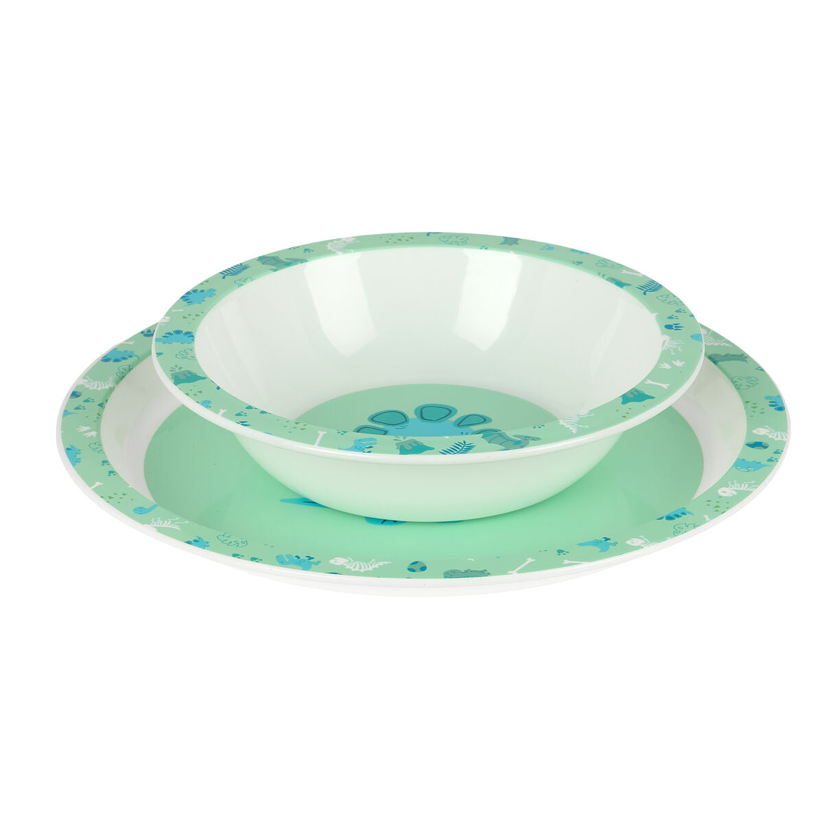 Set Vajilla Infantil Safta Dino | 5 Piezas Seguras y Resistentes