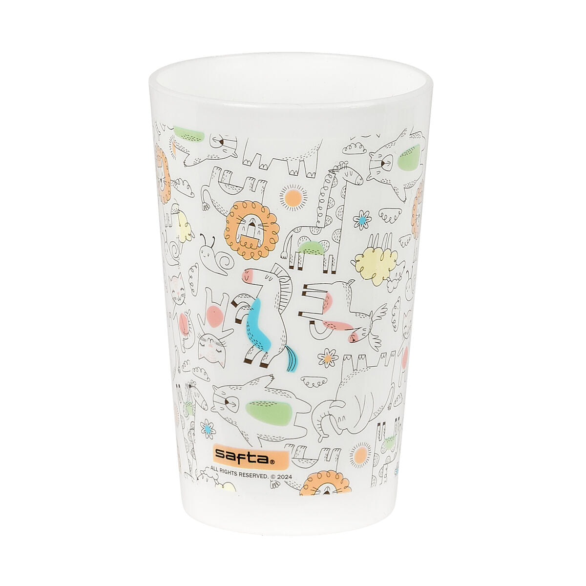 Set Vajilla Infantil Safta Zoo  5 Piezas Coloridas y Seguras