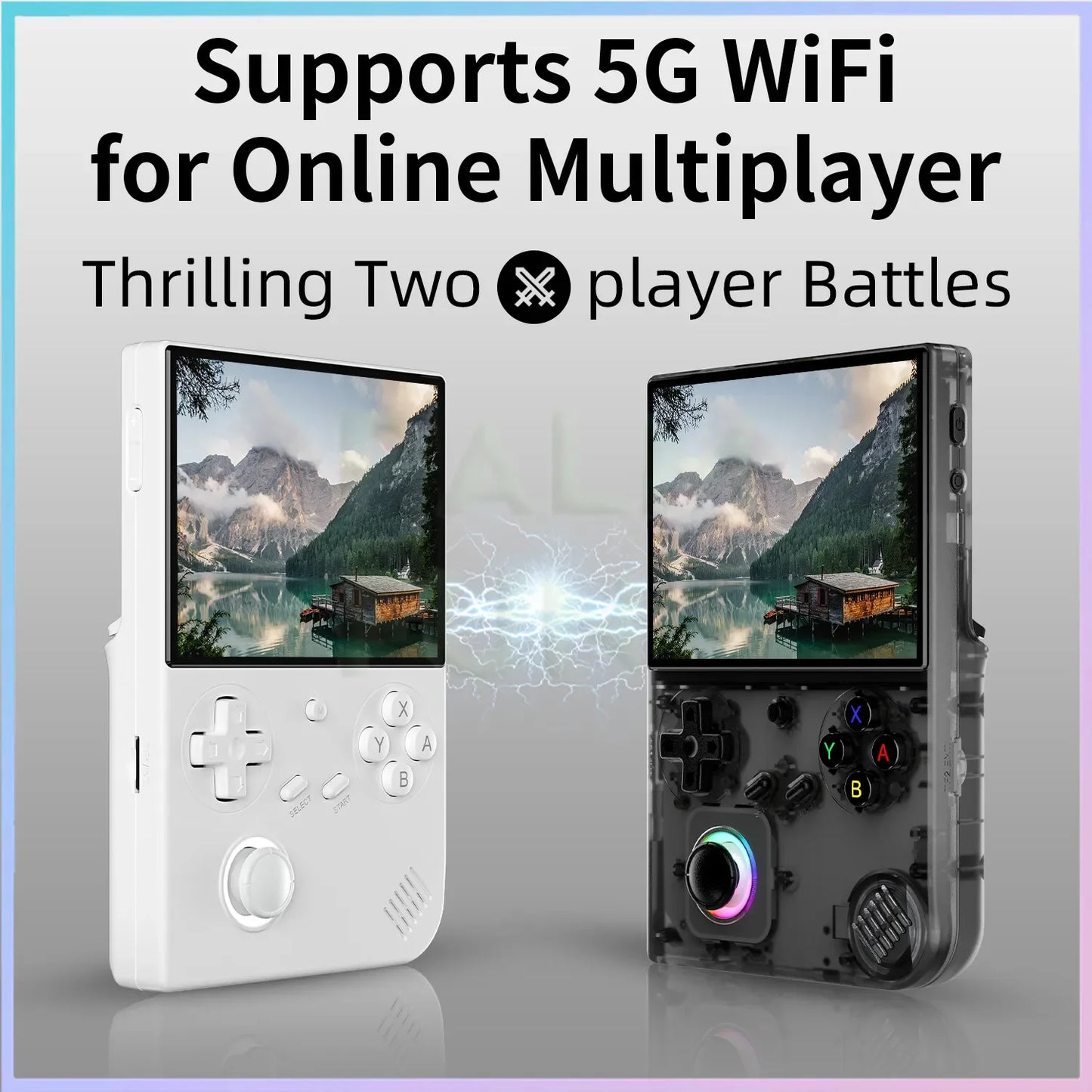 RG40XXV Consola Retro Portátil  64GB + Más de 5000 Juegos