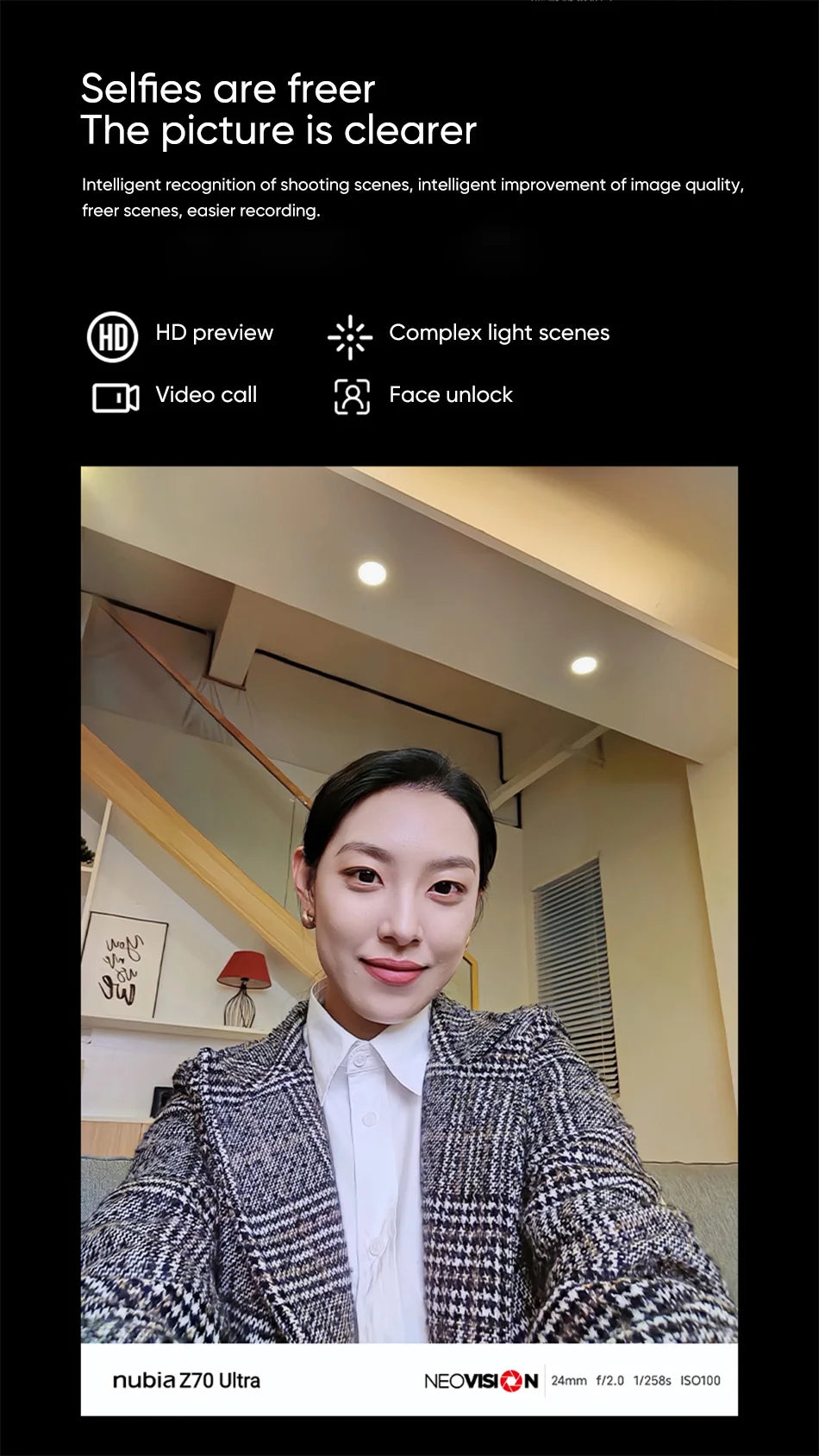 Nubia Z70 Ultra 5G - Smartphone Global 6,85’’ AMOLED 144Hz con Cámara Triple y Batería 6150mAh