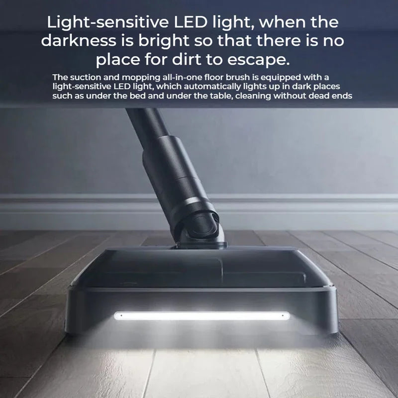 Aspiradora SHUNZAO Z15 Pro - Inalámbrica Seco y Húmedo 210AW