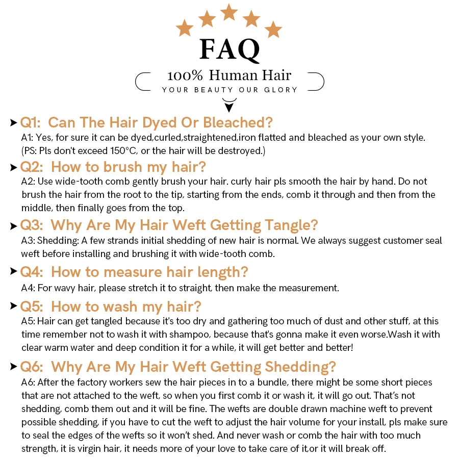 Ali Queen Hair Extensions 100% Virgin Brazilian Hair