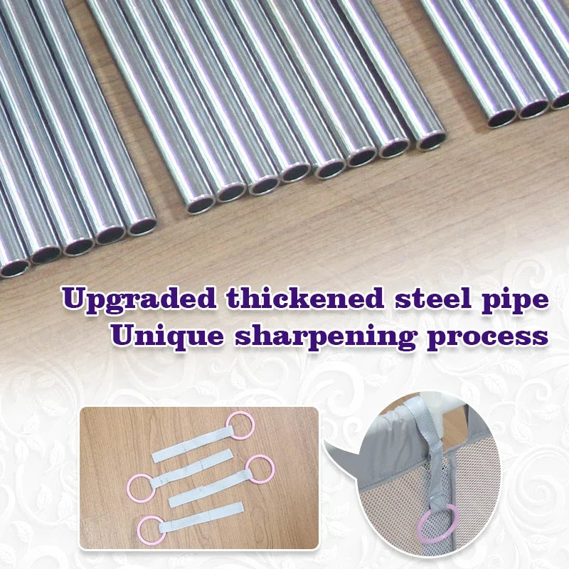 Parque Infantil IMBABY - Valla de Seguridad y Piscina de Pelotas para Bebés