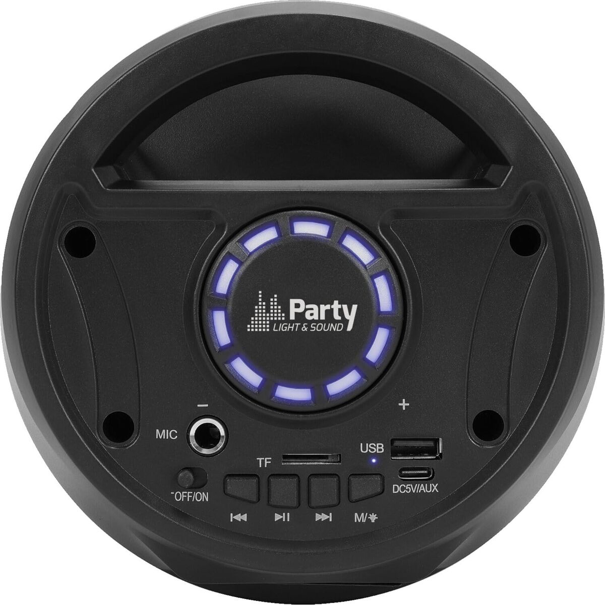 Altavoz Portátil Ibiza TEEN VIBE - Bluetooth LED con Radio FM y TWS