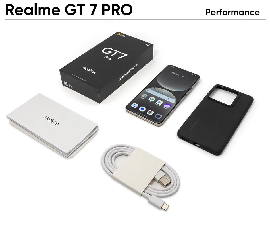Realme GT 7 Pro 5G - Snapdragon 8 Elite, Pantalla AMOLED 120Hz